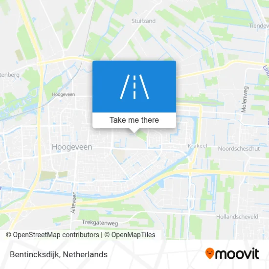 Bentincksdijk map