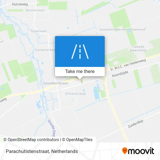 Parachutistenstraat map