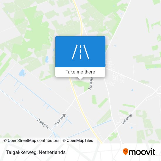 Talgakkerweg map