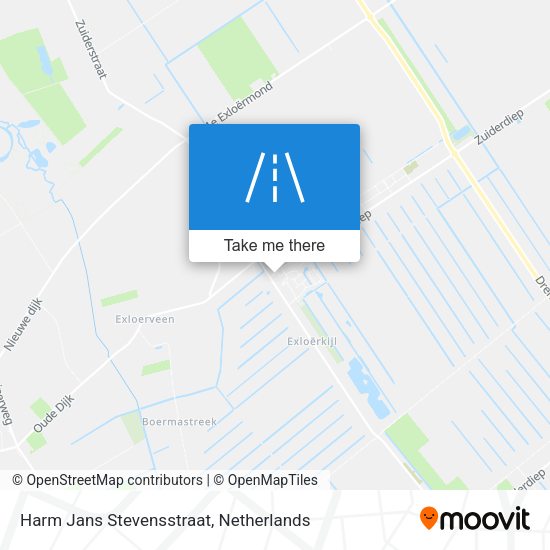 Harm Jans Stevensstraat map