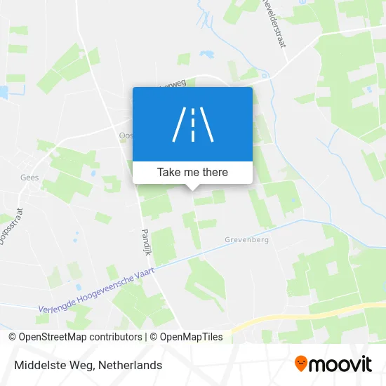 Middelste Weg map