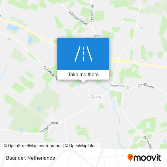 Baander map