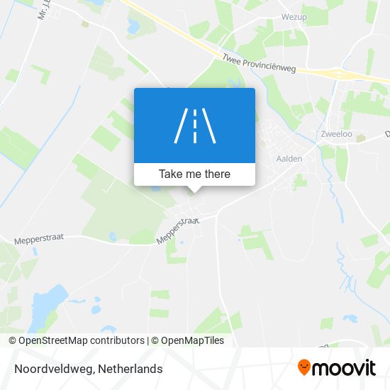 Noordveldweg map