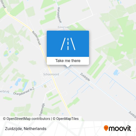 Zuidzijde map