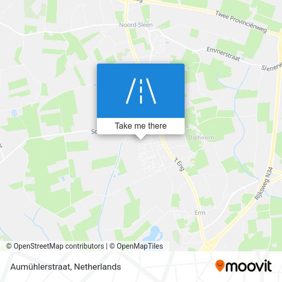 Aumühlerstraat map