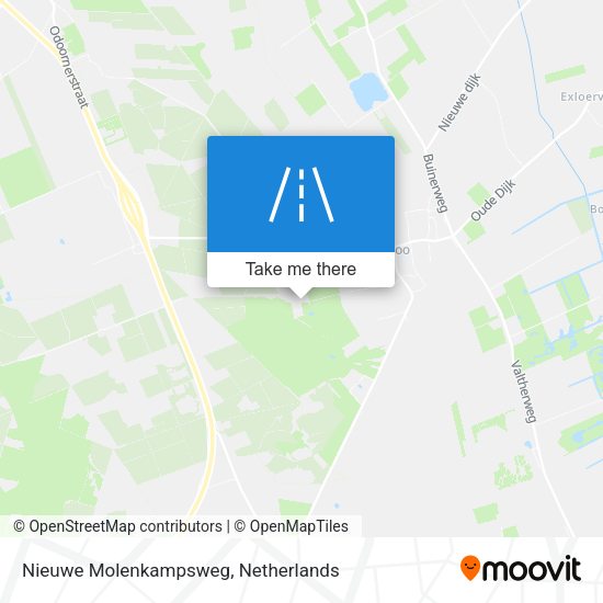 Nieuwe Molenkampsweg map