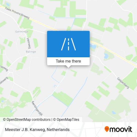 Meester J.B. Kanweg map