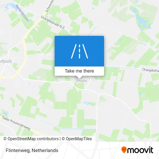 Flintenweg map