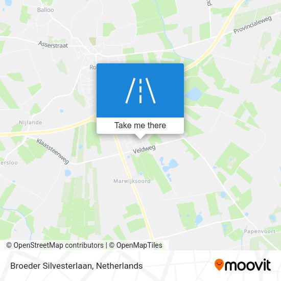 Broeder Silvesterlaan map