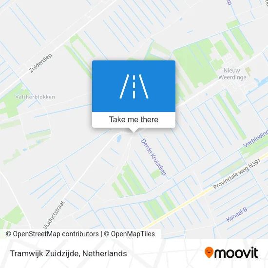 Tramwijk Zuidzijde map