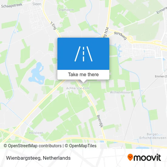 Wienbargsteeg map