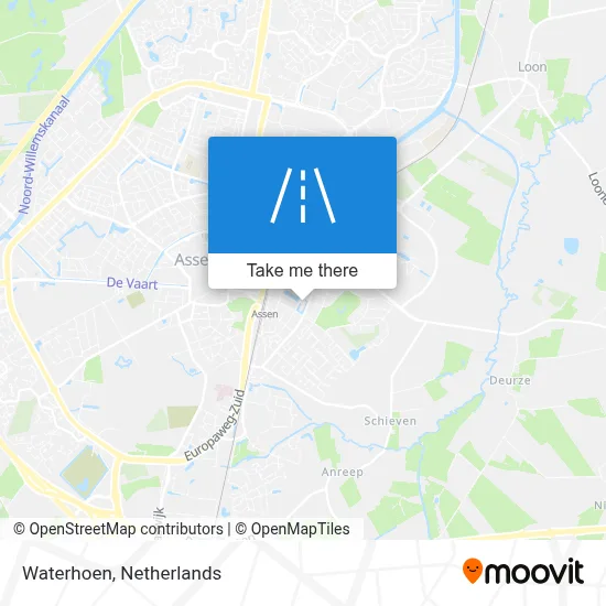 Waterhoen map