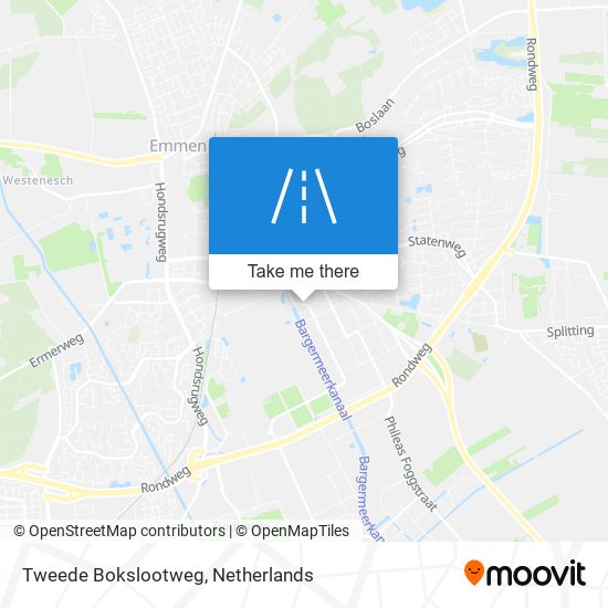 Tweede Bokslootweg map