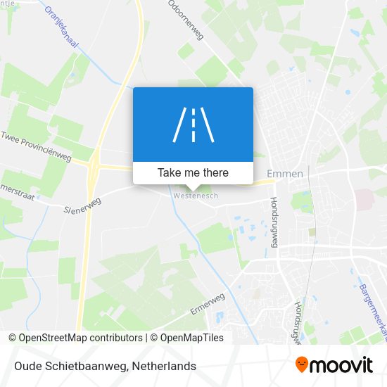 Oude Schietbaanweg map