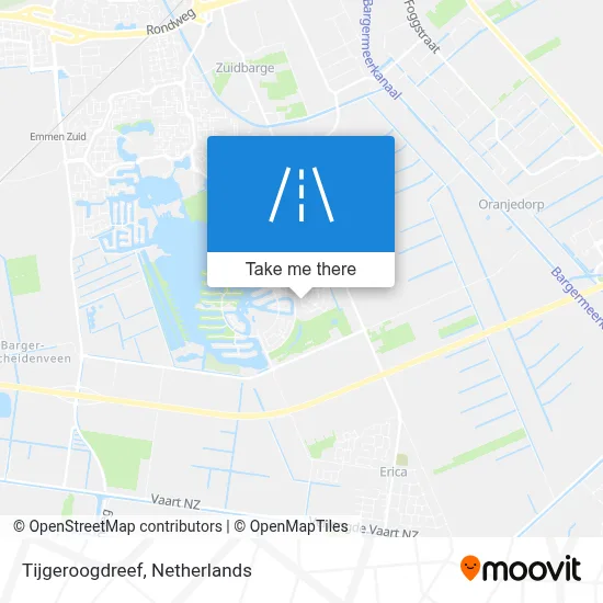 Tijgeroogdreef map