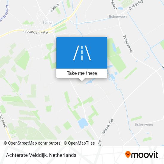 Achterste Velddijk map