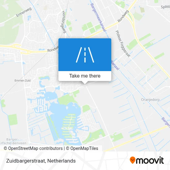 Zuidbargerstraat map