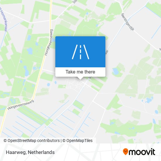 Haarweg map