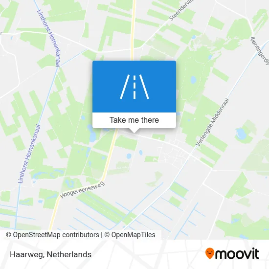 Haarweg map
