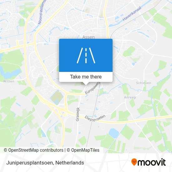 Juniperusplantsoen map