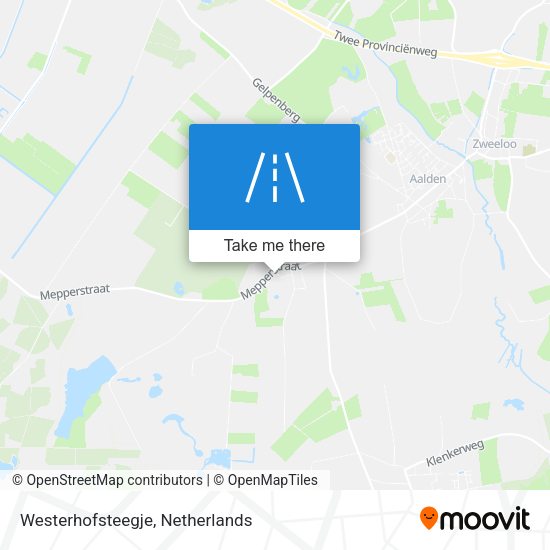 Westerhofsteegje map