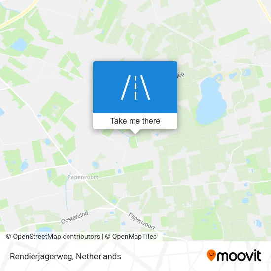 Rendierjagerweg Karte