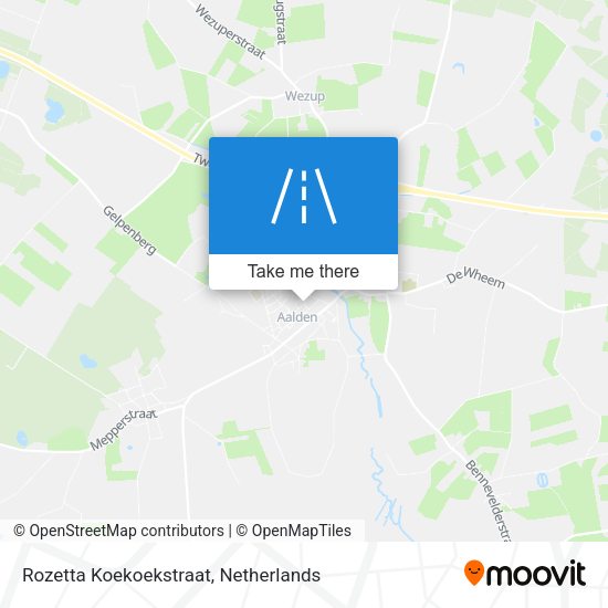 Rozetta Koekoekstraat map