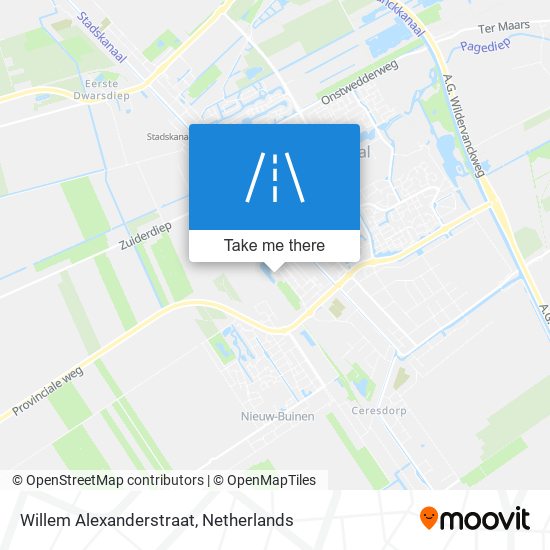 Willem Alexanderstraat map