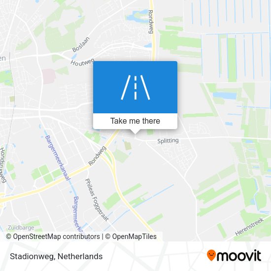 Stadionweg map