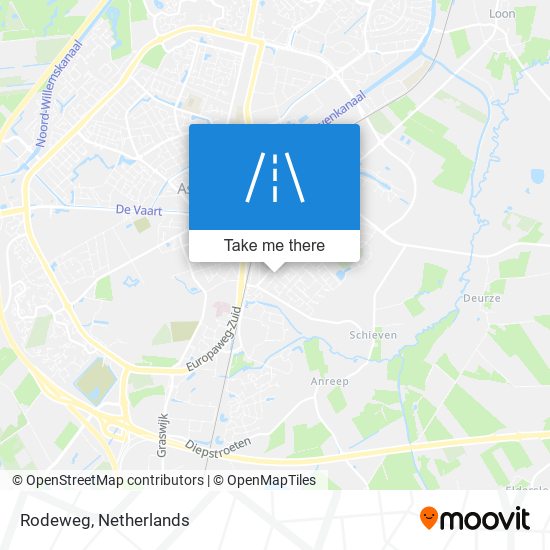 Rodeweg Karte