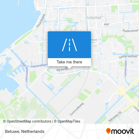 Betuwe map