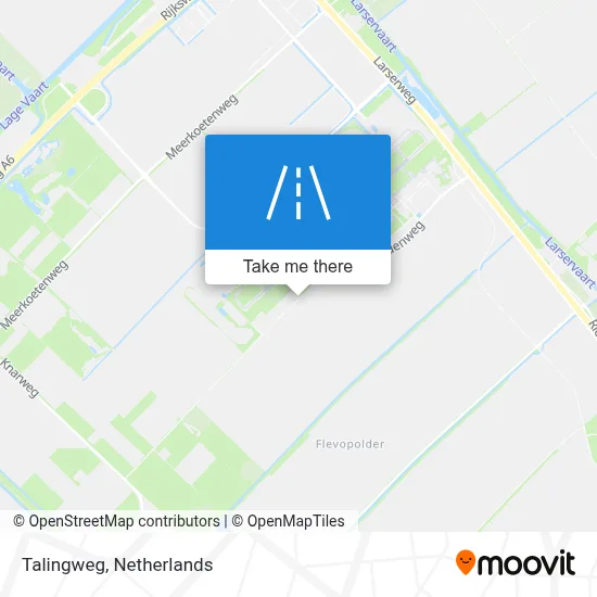 Talingweg map