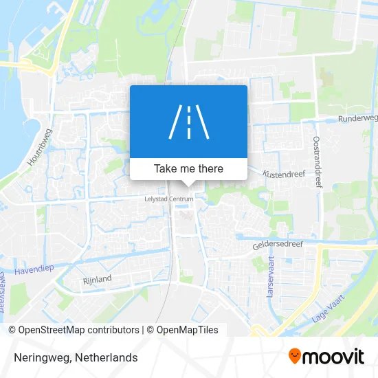 Neringweg map