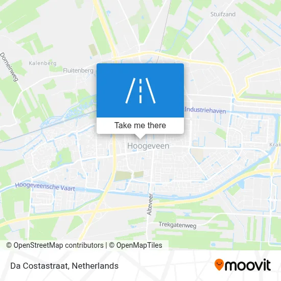 Da Costastraat map