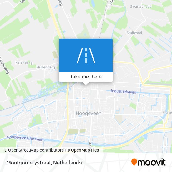 Montgomerystraat map