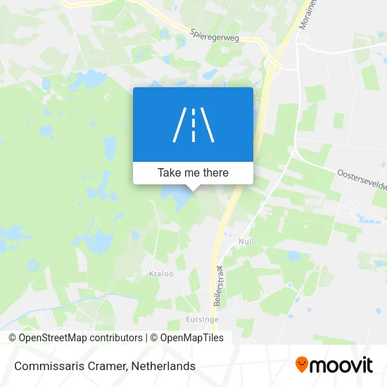 Commissaris Cramer map