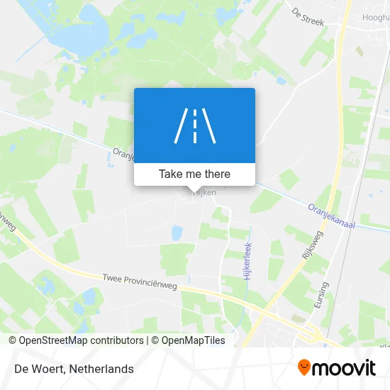 De Woert map
