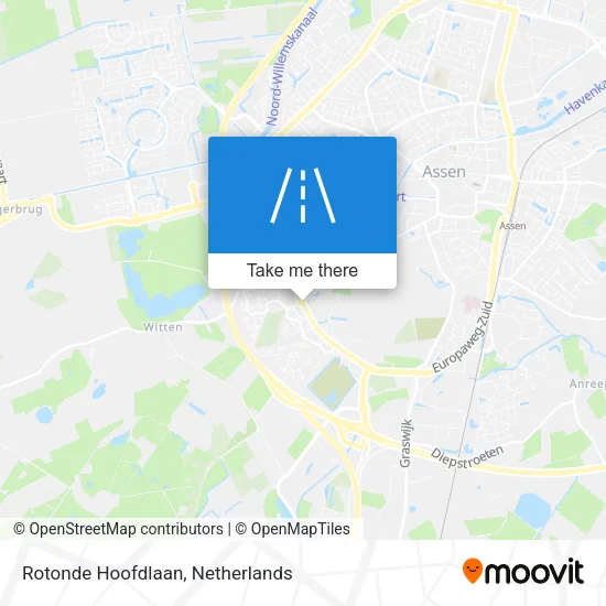 Rotonde Hoofdlaan map