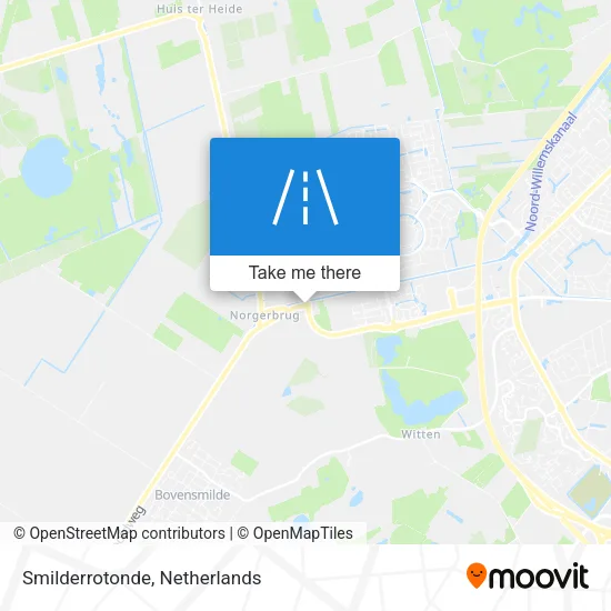 Smilderrotonde map