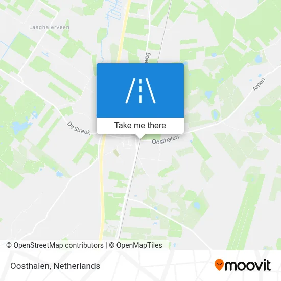 Oosthalen map