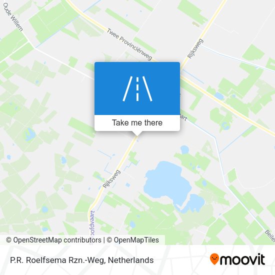 P.R. Roelfsema Rzn.-Weg map