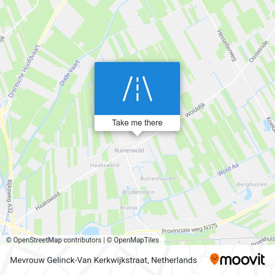 Mevrouw Gelinck-Van Kerkwijkstraat map