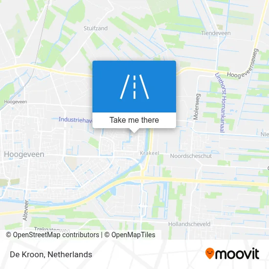 De Kroon map