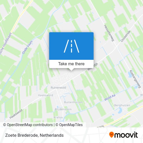 Zoete Brederode map