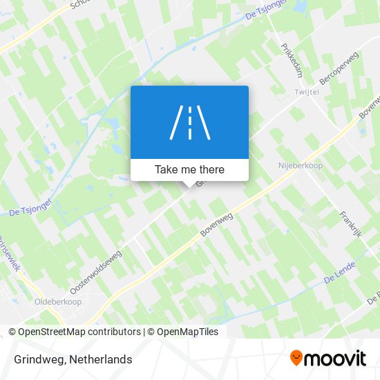 Grindweg map