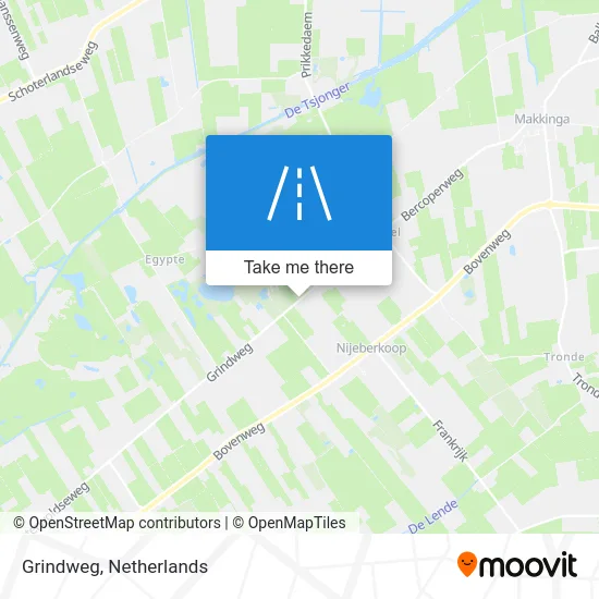Grindweg map