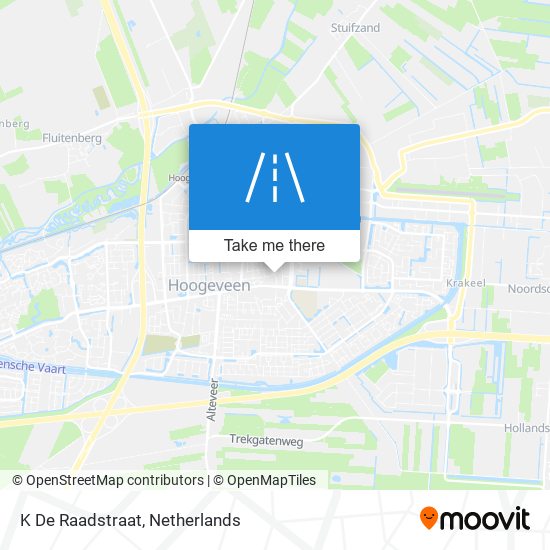 K De Raadstraat map