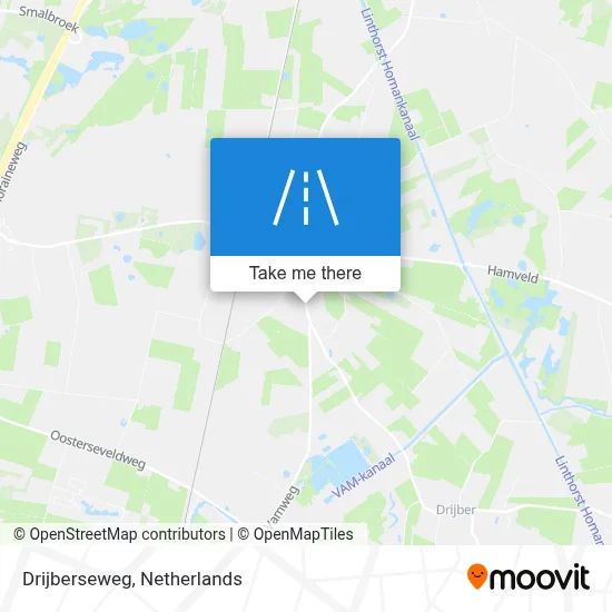 Drijberseweg map