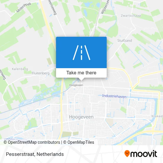 Pesserstraat map