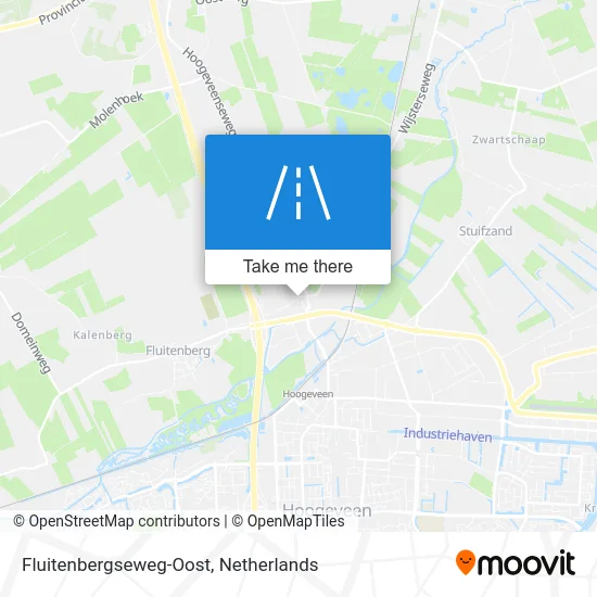 Fluitenbergseweg-Oost map